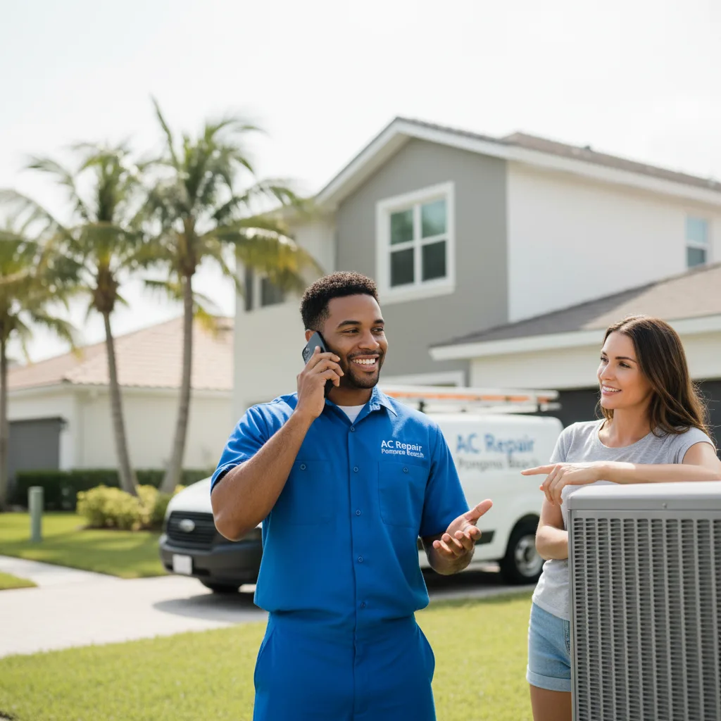AC Repair Pompano Beach customer support in Northbridge